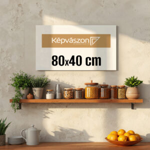Vászonkép 80×40 cm